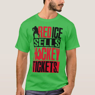 Red ice Sells hockey biljett T Shirt