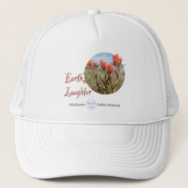 Red Indian Paintbrush Hat Truckerkeps