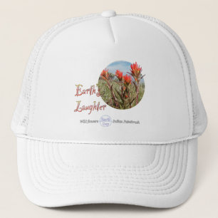 Red Indian Paintbrush Hat Truckerkeps