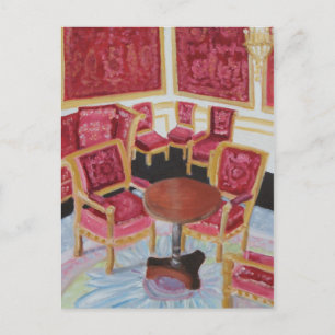 Red Insida:Chateau de Fontainebleau Vykort