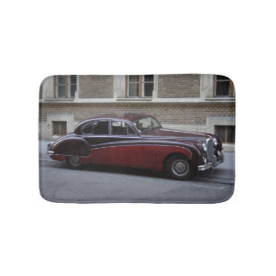 Red Jaguar Mark IX Badrumsmatta