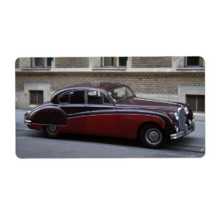 Red Jaguar Mark IX Fraktsedel