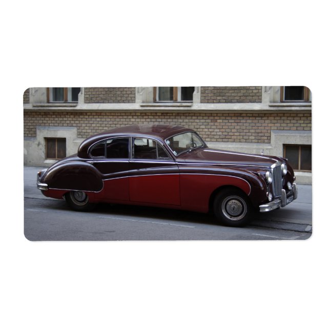 Red Jaguar Mark IX Fraktsedel (Framsidan)
