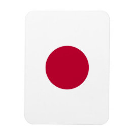 Red Japan Sun Magnet