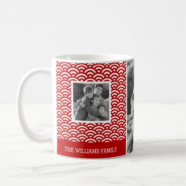 Red Japanska Mönster | Foton och text i familjen Kaffemugg (Vänster)