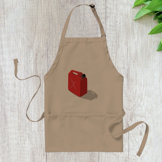 Red Jerrican Apron Förkläde (Skapare uppladdad)