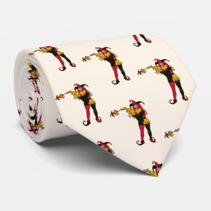 Red Jester April Fools dag Slips