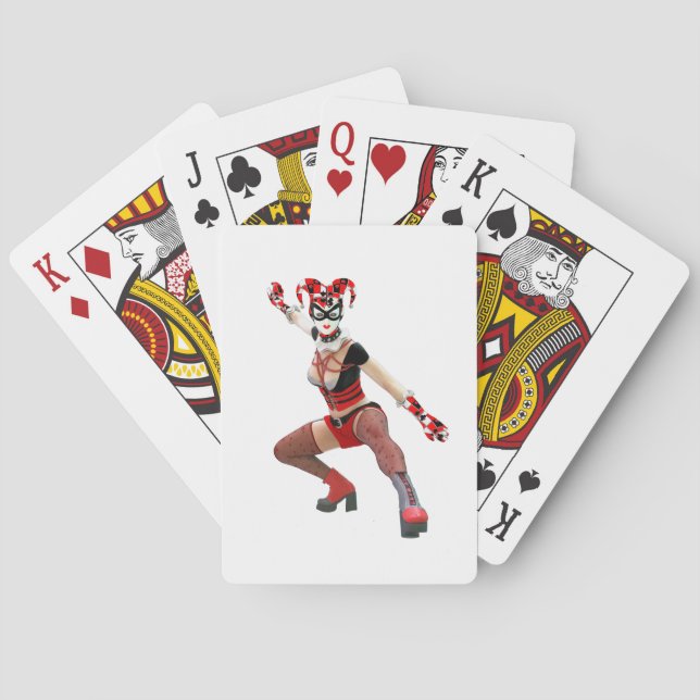 Red Joker Casinokort (Baksidan)