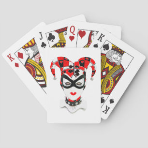 Red Joker Head Casinokort