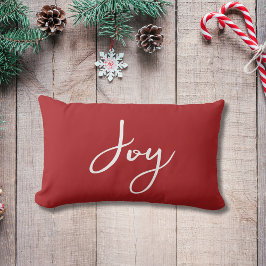 Red Joy Pillow Lumbarkudde