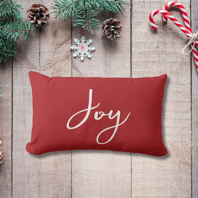 Red Joy Pillow Lumbarkudde (Skapare uppladdad)