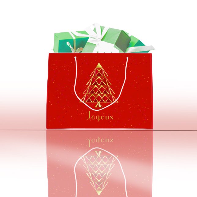 Red Joyoux Noel Gift Bag (Skapare uppladdad)