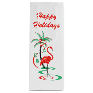 Red jul Flamingo God jul vin
