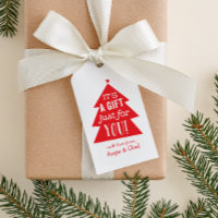 Red Julgran Gift