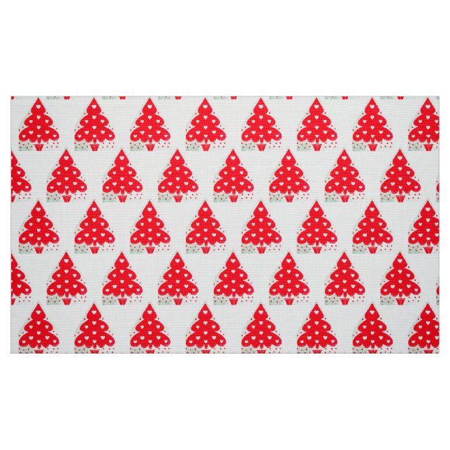 RED JULGRAN JULFEST TYG (Fat Quarter)