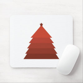Red Julgran Mouse Pad Musmatta