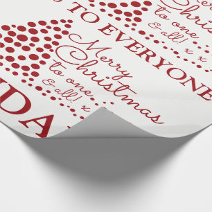 Red Julgran, Papper julafton Presentpapper