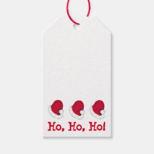 Red Jultomten Hat jul Glad helg Presentetikett
