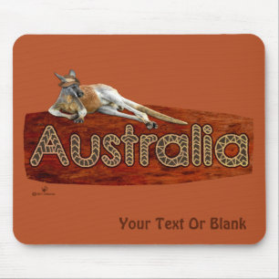Red Kangaroo in Slouch Hat Musmatta
