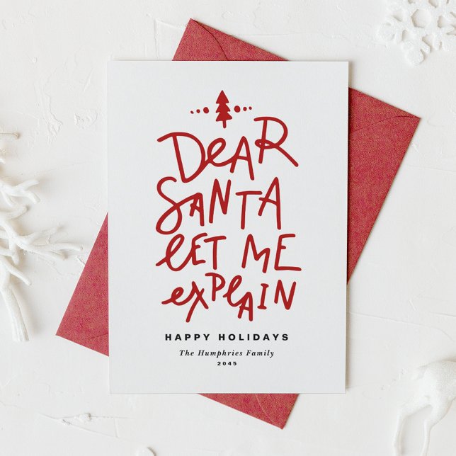 Red Kära Santa Let Me Förklara den konstiga julen (Skapare uppladdad)