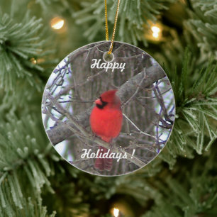 Red Kardinal Ornament