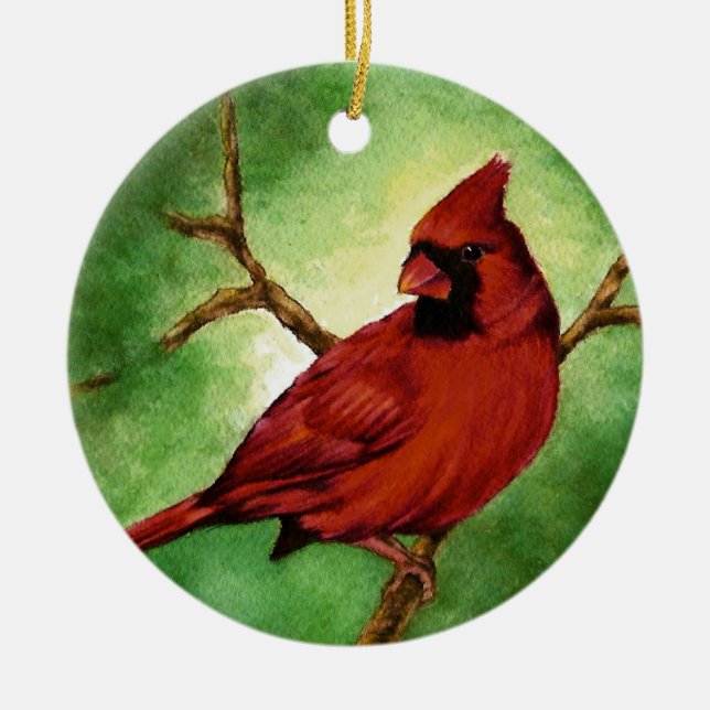 Red Kardinal Ornament (Framsidan)
