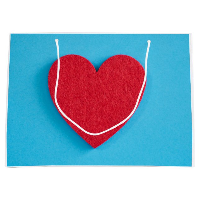 Red Kärlek Heart (Framsidan)