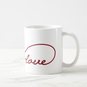 Red Kärlek Infinity Mugg