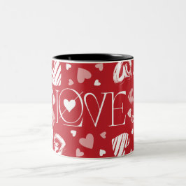 Red Kärlek Mugg