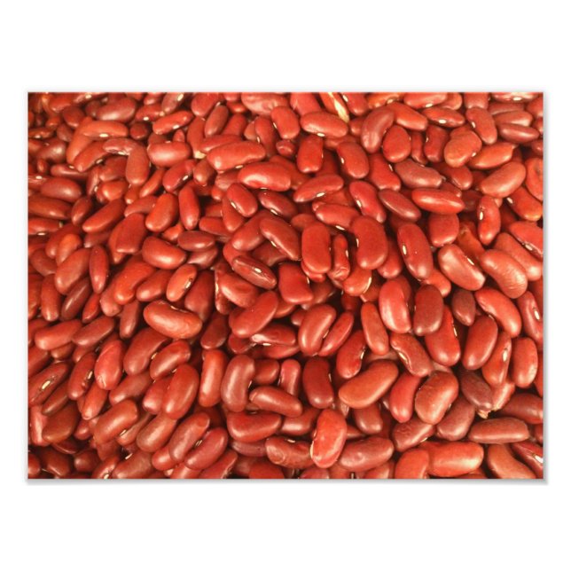 Red Kidney Beans Fototryck (Framsidan)