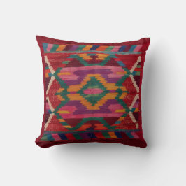 "Red Kilim Pillows Canada: Artisanal Elegance for Kudde