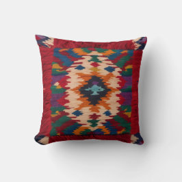 Red Kilim Pillows: Lägg till en persian Matta Touc Kudde