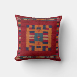 Red Kilim Pillows: Pottery Barn-Stil Elegance Kudde