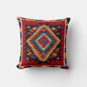 Red Kilim Pillows UK: Traditionell design med läge Kudde