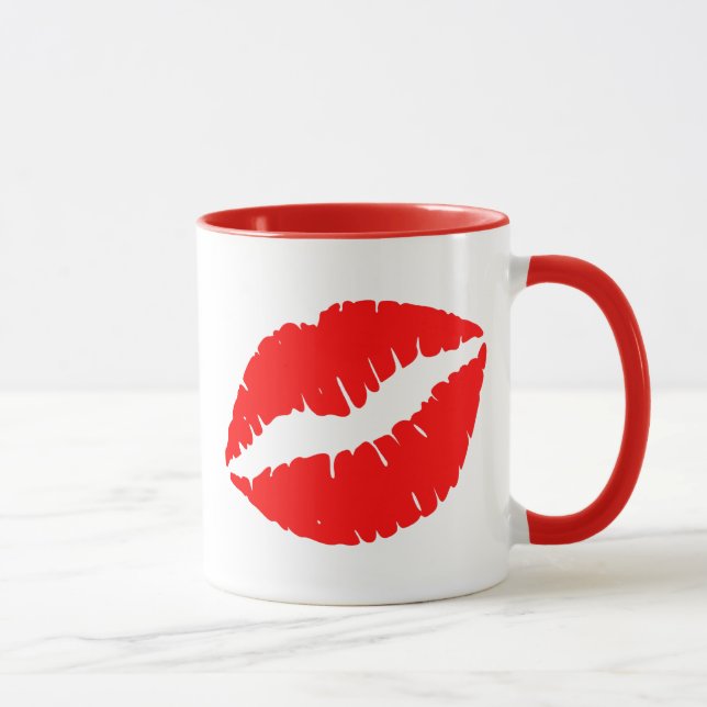Red Kiss Mugg (Höger)