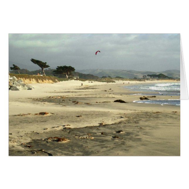 Red Kite Hälsningskort (Framsidan Horizontal)