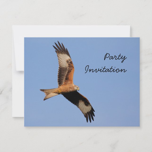 Red Kite Party-inbjudan Inbjudningar (Framsida)