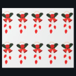 Red Klockor och Holly Wrapping Papper Presentpapper<br><div class="desc">Papper Avsluta: Glossy Wrapping Papper Se till att varje gåva du ge har lagrar om kärlek genom att skapa anpassningsbarnas pappra förpackning. Vårt papper är tillgängligt i fyra typer av pappra premier och i olika fem storlekar och har täckt alla dina behov av presentemballering - för presentationen har lika stor...</div>