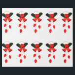 Red Klockor och Holly Wrapping Papper Presentpapper<br><div class="desc">Papper Avsluta: Glossy Wrapping Papper Se till att varje gåva du ge har lagrar om kärlek genom att skapa anpassningsbarnas pappra förpackning. Vårt papper är tillgängligt i fyra typer av pappra premier och i olika fem storlekar och har täckt alla dina behov av presentemballering - för presentationen har lika stor...</div>