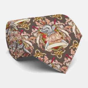 Red Knight Family Crest Slips