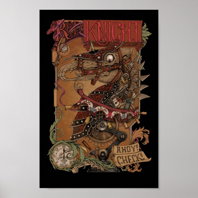 Red Knight Poster (Framsidan)