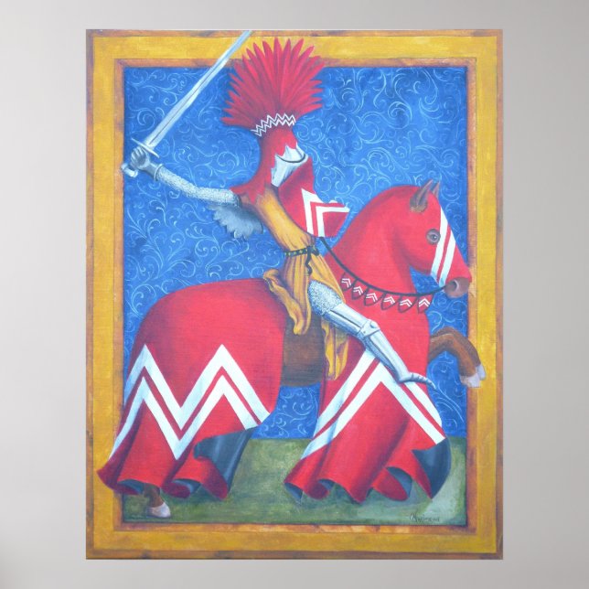 Red Knight Poster (Framsidan)