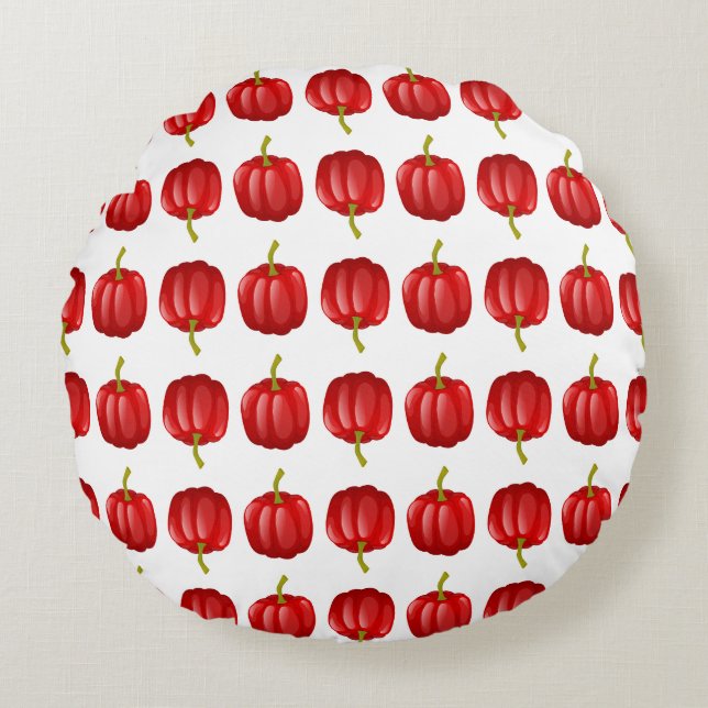 Red Knight Rund Kudde (Framsidan)