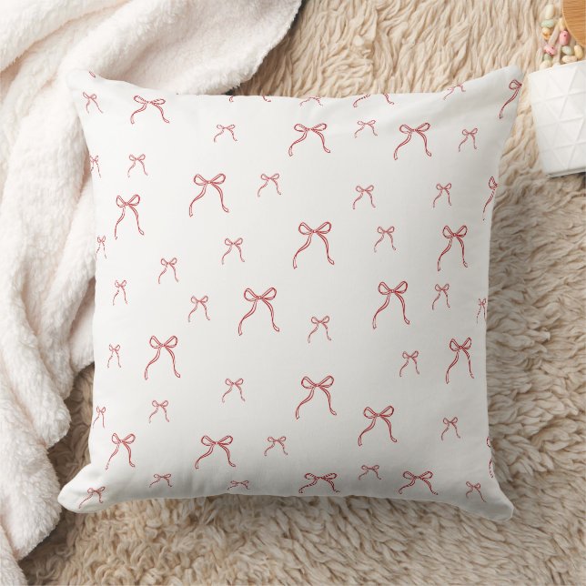 Red Knot Modern jul Kudde (Filt)
