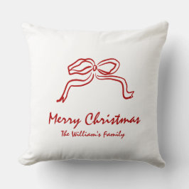Red Knot Modern jul Kudde