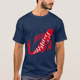 Red Koi Fish T Shirt