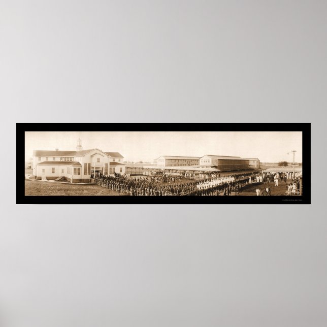 Red Kor Dedication Photo 1918 Poster (Framsidan)