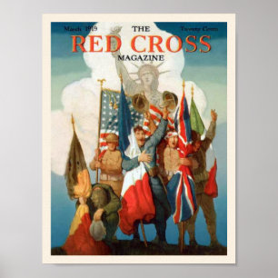 Red Kor Magazine har WWI Soldiers Poster