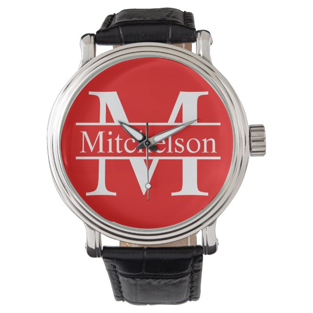 Red Kor Pub LR Monogram Armbandsur (Framsida)