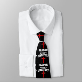 Red Kor Underbarare pastor Necktie Slips